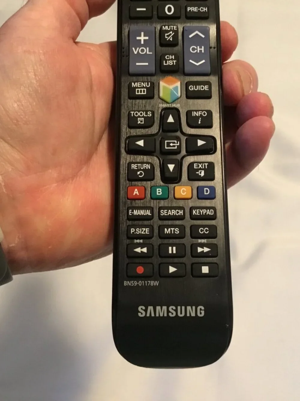 Samsung Remote Control BN59-01178W For UN28H4500AF TV Genuine Tested Works OEM